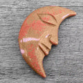 HY Wholesale Price Natural Sunstone in Moonstone Crystal Sun and Moon Face for Healing