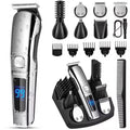 Wholesale Rechargeable Electric Cordless Hair for Kit for Men Beard Trimmer Stainless Steel English Professional Barber