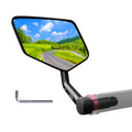 EasyDo Universal Handlebar Mirror Bike Bar End Side Mirrors for Scooter E-Bike