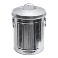Galvanized Metal Compost Bin with Inner Bucket Countertop Kitchen Compost Pail with Lid Odor-Free Food Waste Composter