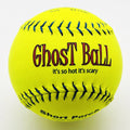 High Quality Yellow PU Composite Leather Softball Sports Practice Balls 12 Inches Standard Size Slowpitch Softball Ball