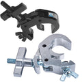 2.4Inch Big Size Truss ClampCompatible With (48-62)mm Dj Lights Clamp Heavy Duty Stage Lights Clamp for Moving Head Par Lights