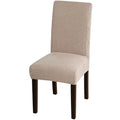 Wholesale Spandex/Polyester Navy Blue or Customizable Jacquard Dining Room Chair Cover