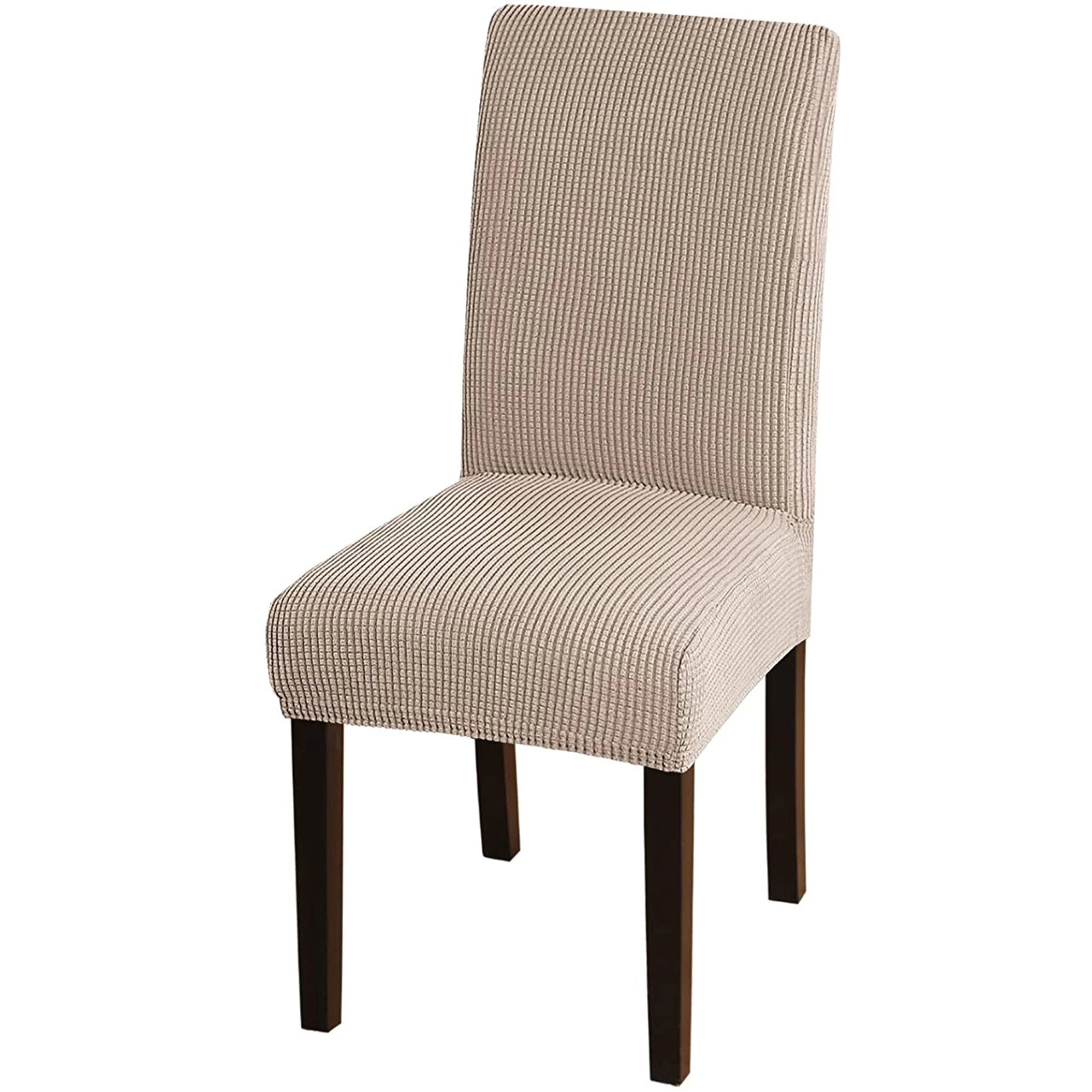 Wholesale Spandex/Polyester Navy Blue or Customizable Jacquard Dining Room Chair Cover