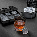 HOT Wholesale Food-grade Easy Release Six-link Diamond Shaped Silicone Cube Mold DIY BPA Free Eco-Friendly for Whiskey Cocktail