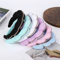 MIO Spa Headband Cloth Fabric Hair Band for Face Washing Makeup Hairband With Colorful Dots Rhinestones Women Girls