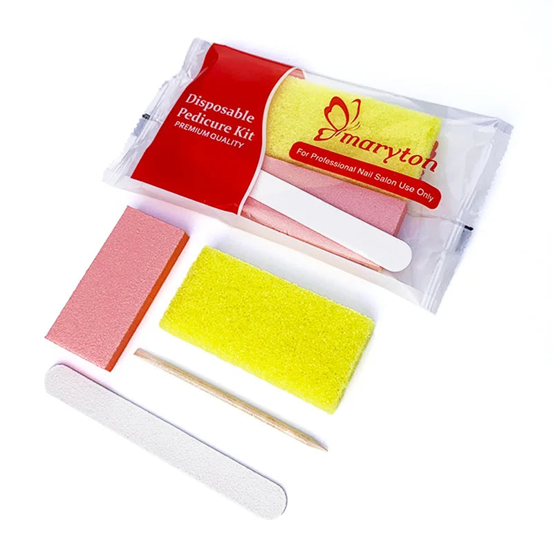 US Free Shipping 800Sets/Carton Nail Clipper Cleaner Cuticle Grooming Kit Professional 4 Pcs Manicure Kit Pedicure Set for Salon