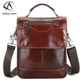 Andong Leather New Shoulder Bag for Men Genuine Cow Leather Business Casual Crossbody Large Capacity Handbag Briefcase