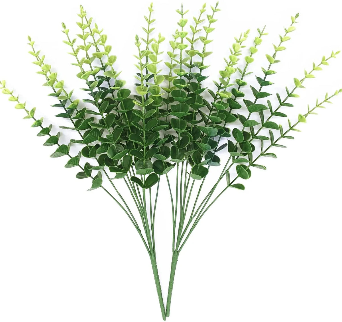 Yopin-2126 5 Branches Eucalyptus Hot Sale Artificial Real Touch Eucalyptus Bunch
