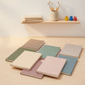 New Classic A5 PU Leather Notebook Office School Soft Cover Notepad with Line Grid Blank Paper Sheets Stationery Customize logo