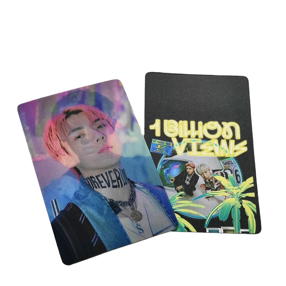 Wholesale Customized 3D Lenticular Printing Business Photo Card 85.5*54mm Photocard Postcard