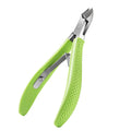 Silicone Handle Toenail Ingrown Nail Art Cuticle Nipper Clipper Edge Cutter Manicure Scissor Plier Pedicure Dead Skin Remover