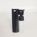 Empty Perfume Bottle Spray 10ml Refillable Plastic Bottle 10ml square Fine Mist Sprayer Mini Glass Bottle