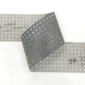 3M Reflective Strip Silver Reflective Fabric Clothing Materials Reflective Perforated Fabric Tape With Hole 3M Fabric
