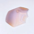 Huiying Natural Crystal Beauty Grey Agate New Spiky Facial Gua Sha Scrapping Massage Stones
