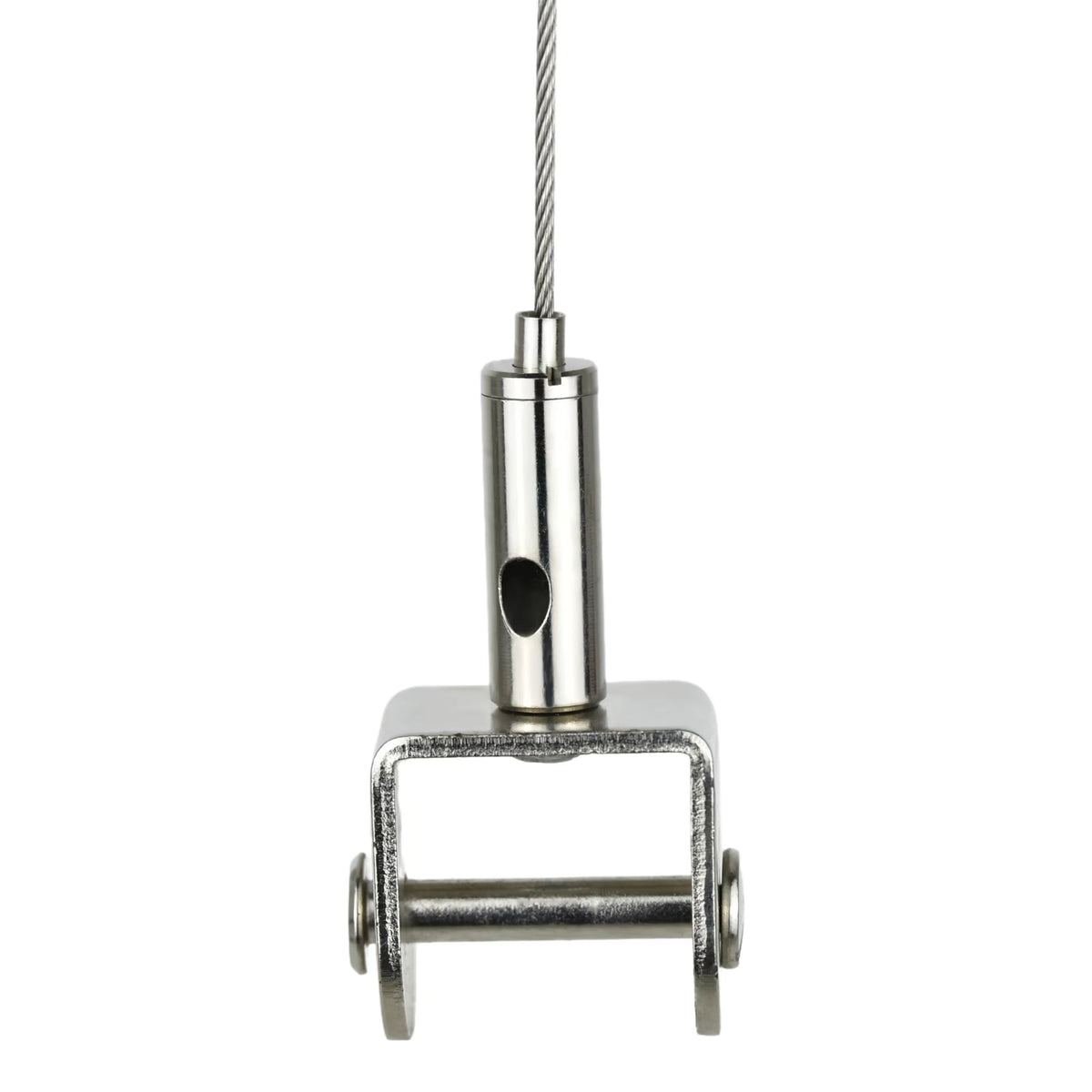 1.0-3.0mm Stainless Steel Wire Rope Clip for Acoustic Panel Hanging System | Adjustable Cable Gripper & Suspension Accessories MegaBDM