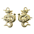 Custom Animal logo Jewelry Tags Designer Bracelet Accessory hang Charms Embossed Gold Pendant for Promotional Gift
