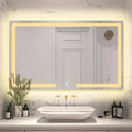 OEM ODM Custom Bluetooth LED Bathroom Mirror Anti Fog Dimmable Smart Mirror Manufacturer