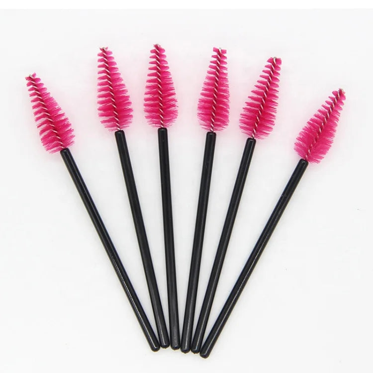 Hot Selling Eyelash Extension Tools Colored Water Drop Shape Mascara Brush Eyelash Brush