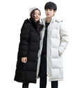 Unisex Men Women's Long Down Jackets 2021 Mens Casual Fashion Winter Outdoor Jacket for Men Hoodie Parkas Coats