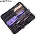 AQIABI Professional Barber Hair Cutting Scissors A8002 5.5" 6" Japan Stainless Left Hand Sharp Blade Tip Hair Thinning Scissors