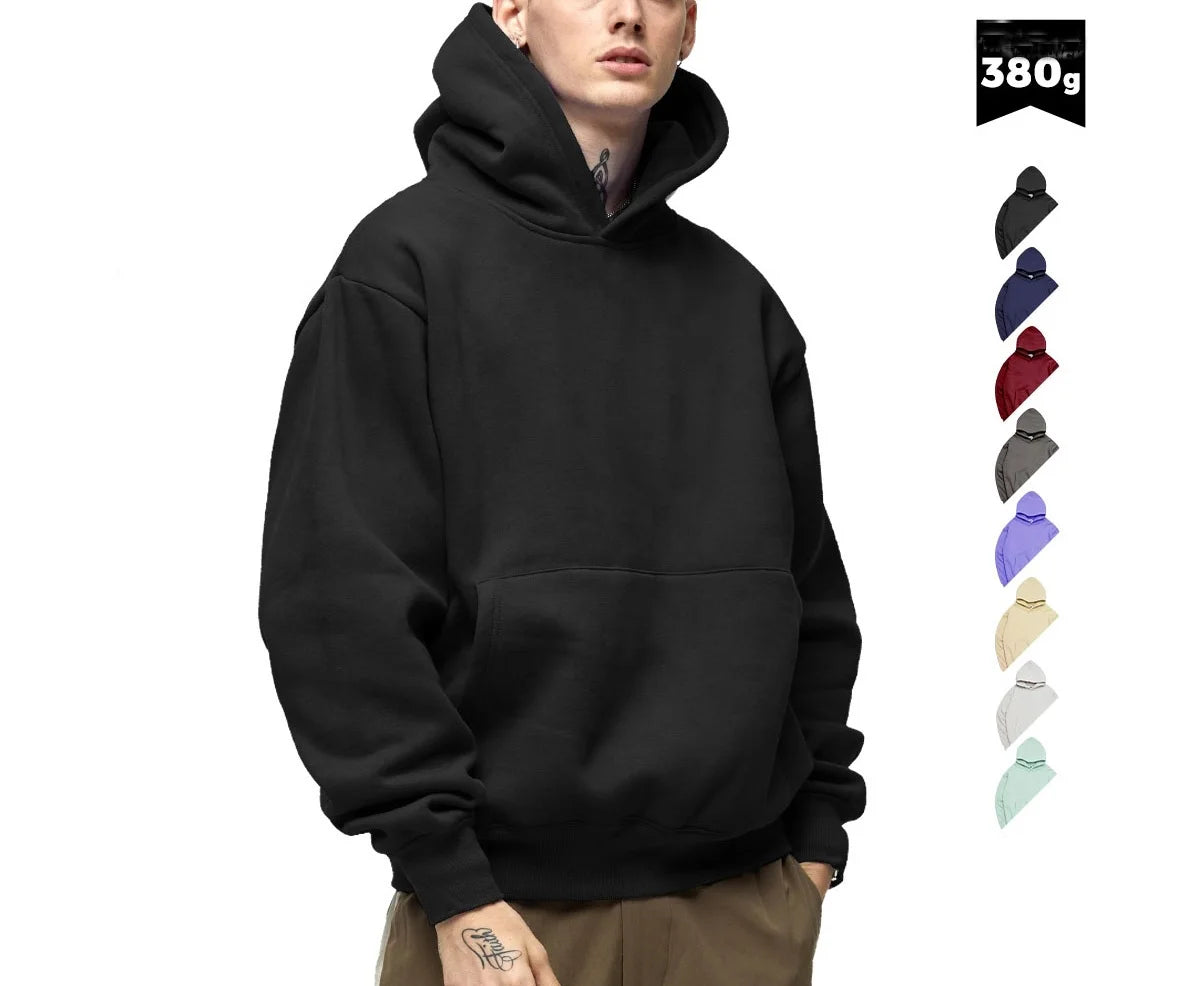 Designer Oversized Mens Blank Full Zip up Face Hoodie Custom High Quality Custom Fleece Zip Hoodie Oversized Thick Cotton Hoodie