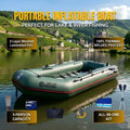 Thermal Weld Sealing Process 2 Person 230 cm 7.5 ft Rowing Fishing Boat Inflatable Rubber Pontoon Dinghy for Sea Salt Water
