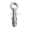 Fourage Stainless Steel Brake Banjo Fitting 10.2mm 12.2mm ID Banjo Eye to AN3 AN4 PTFE Brake Hose End Adapter