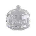 Factory Hot Sale Custom Octagonal Glass Jewelry Box Cheap Crystal Glassware with Lid Other Crystal Crafts