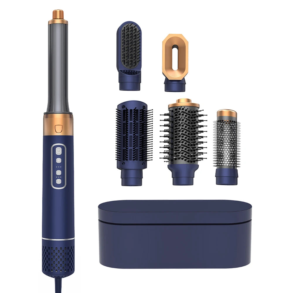 Mesky Custom Brands Australia Before and After Cool Setting Curls Hair Dryer Brush for Fine Hair