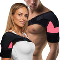 Melenlt Compression Shoulder Support Brace-Adjustable Elastic Shoulder Guard for Weightlifting Sports & Injury Recovery