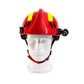High Quality Fire Helmets Rescue Equipment Shock-absorption Fire Helmets with Flashlight Lights