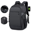 B2black Travelling Back Pack with Usb Charging Large Backpack Multifunction Travel Plastic Zip Bag Cosmetic Toiletry Bags
