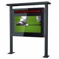 43 49 55 65 Inch Interactive Vertical Display Touch Stand Kiosk Outdoor Lcd Digital Advertising Outdoor Promo Screen