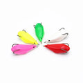 Top Right SF010 11g 6cm Soft Frog Lure Soft Topwater Bait Silicone Lifelike Real Soft Frog Lure Bass Fishing Lure
