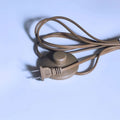 Hot Sale European USA 2 Pin Plug Salt Lamp Extension Power Cord With 317 On/Off Switch Foot Pedal Switch