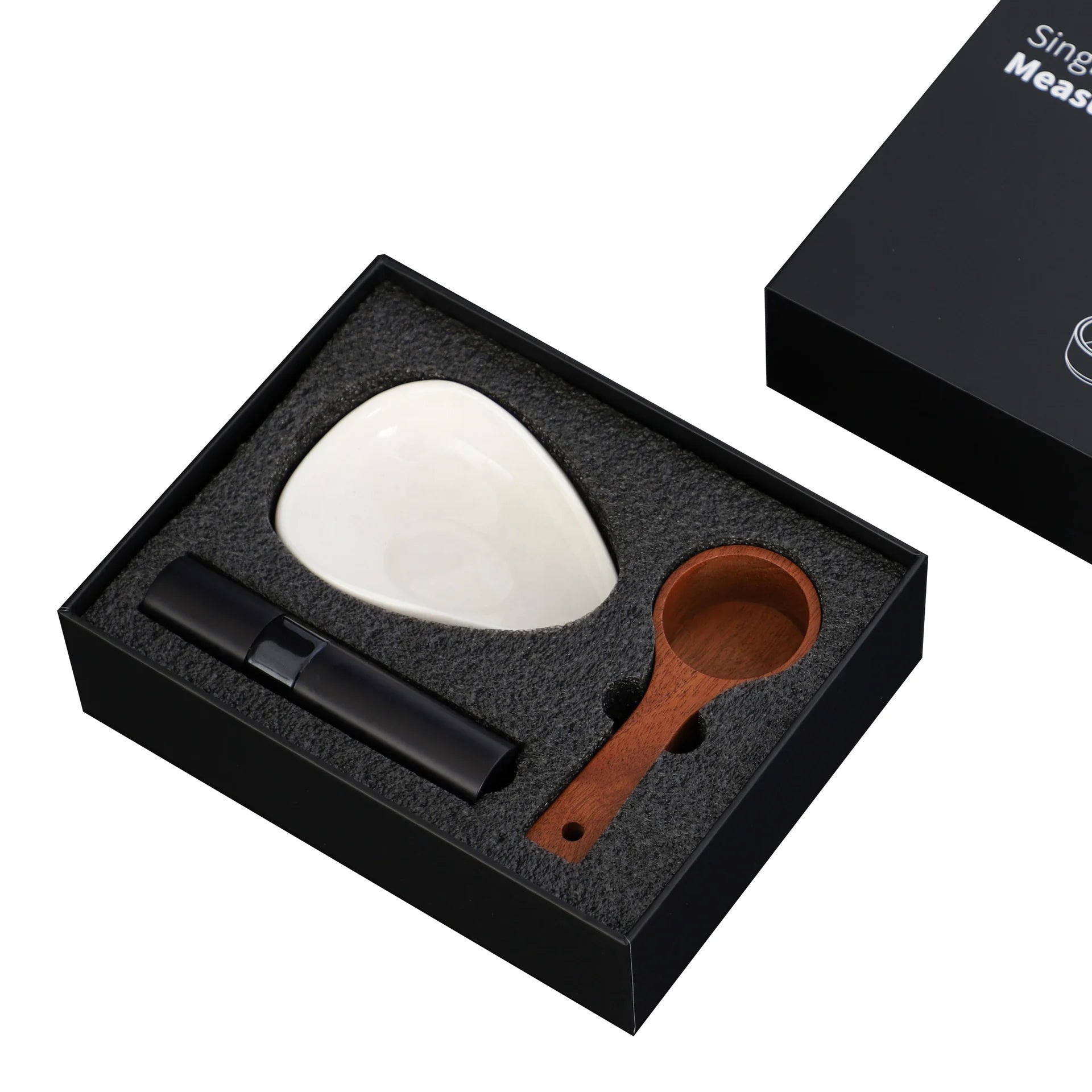Reduce Coffee Power Static Coffee Bean Dosing Cup Spray Bottle Set Ceramic Dosing Vessel Coffee or Tea