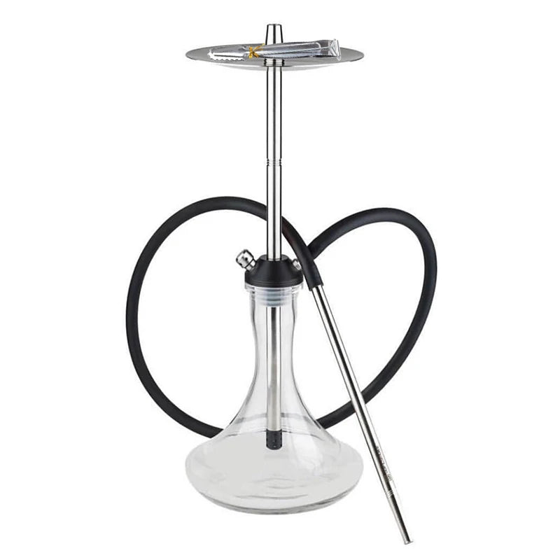 Wholesale Russia Hot Selling Stainless Steel Narhuile Set Gift Box Soft Smoke Shisha Hookah