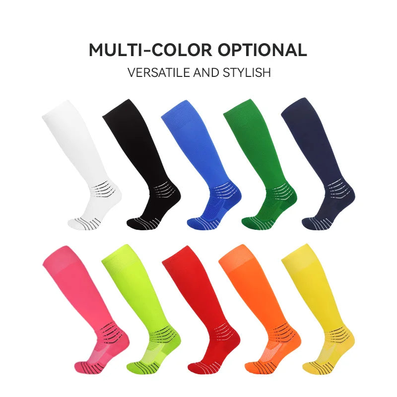 LINGTU Wholesale 622 Ankle Protection Football Non Slip Socks Padded Moisture Wicking Breathable Sport Football Scrunch Socks
