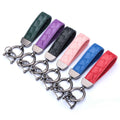 Fashion Chaveiro Para Carro Pu Leather Keychain Leather Wristlet Keychains Wholesale