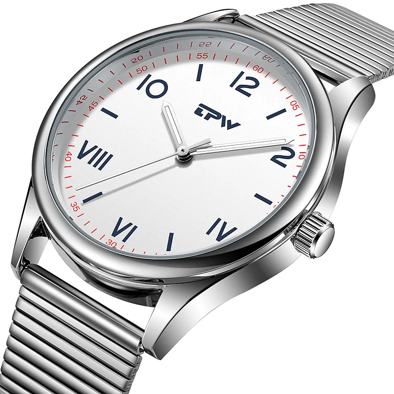 Fashion Man Luxury Watches Custom Wholesale Relogio Masculino Stainless Steel case Business Wrist Watch Men
