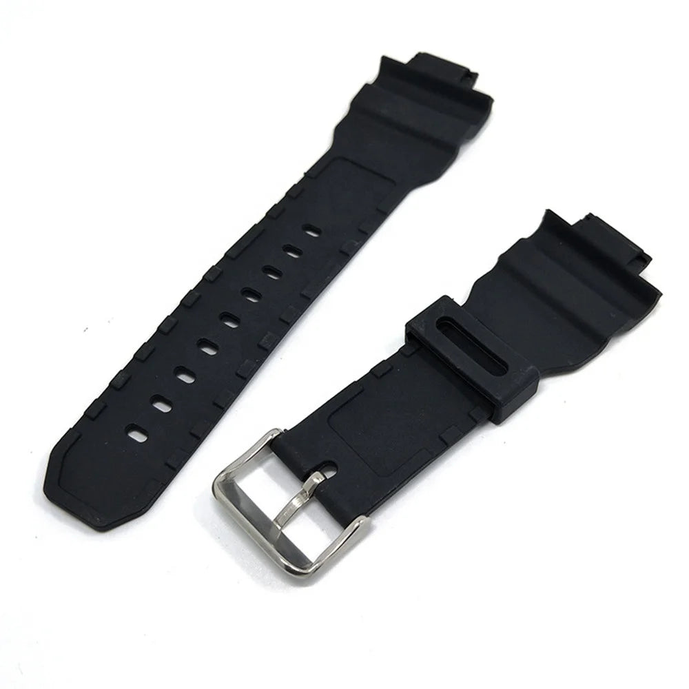 Black PU Sport Replacement Watchband Wrist Bracelet Used for Strap on G-7900SL GW-7900B GR-7900NV Accessories