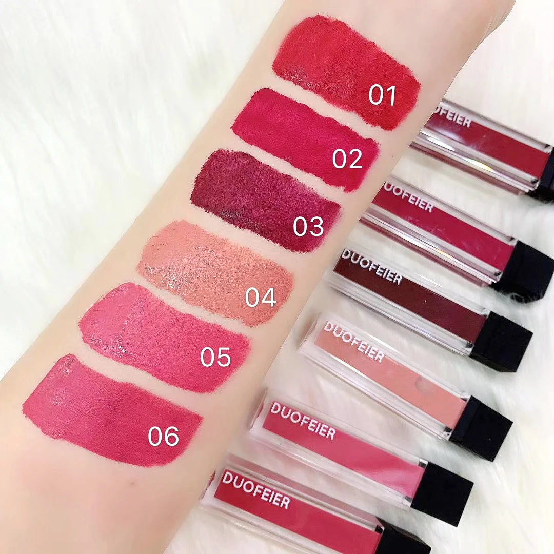 Wholesale Maquiagem 12 Color  Lip Gloss Low MOQ Vegan  Liquid Lipstick New Makeup Vendor Labiales