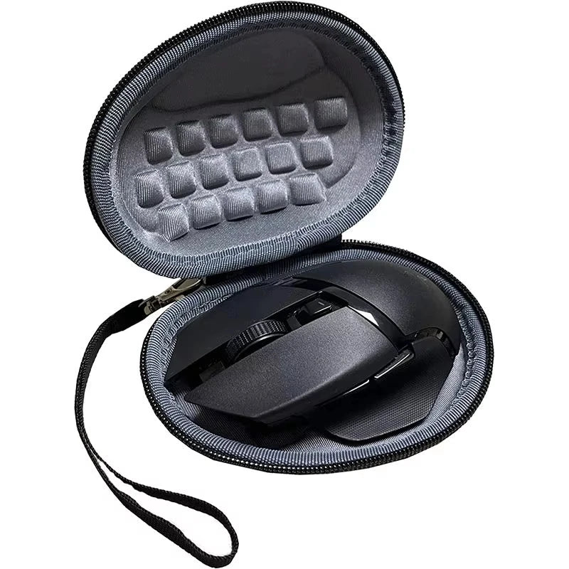 Custom Portable Wireless Gaming Mouse Carrying Case Durable EVA Box Made with Waterproof and Hard Material for Travel