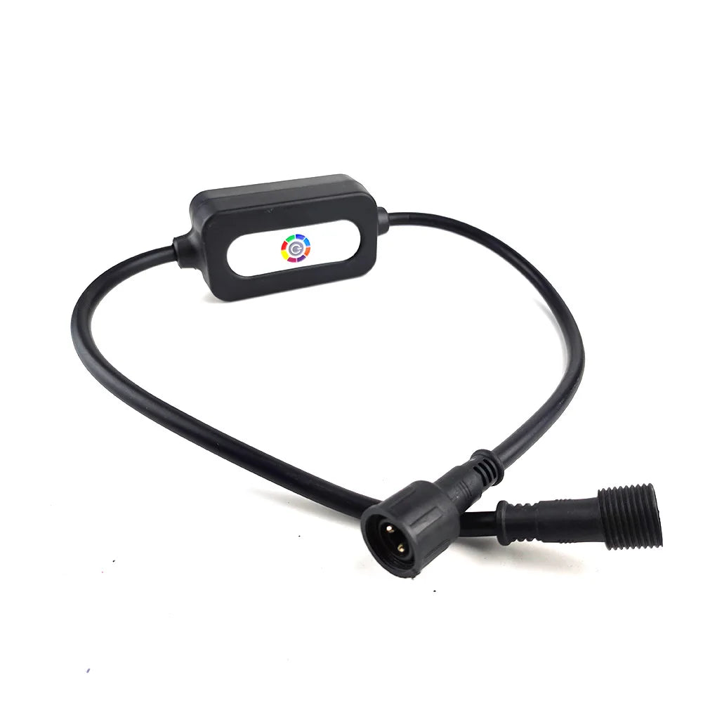 RGB Outdoor String Lights Controller Commercial Grade Waterproof Tuya APP Smart for Party Garden Patio Holiday Festoon String