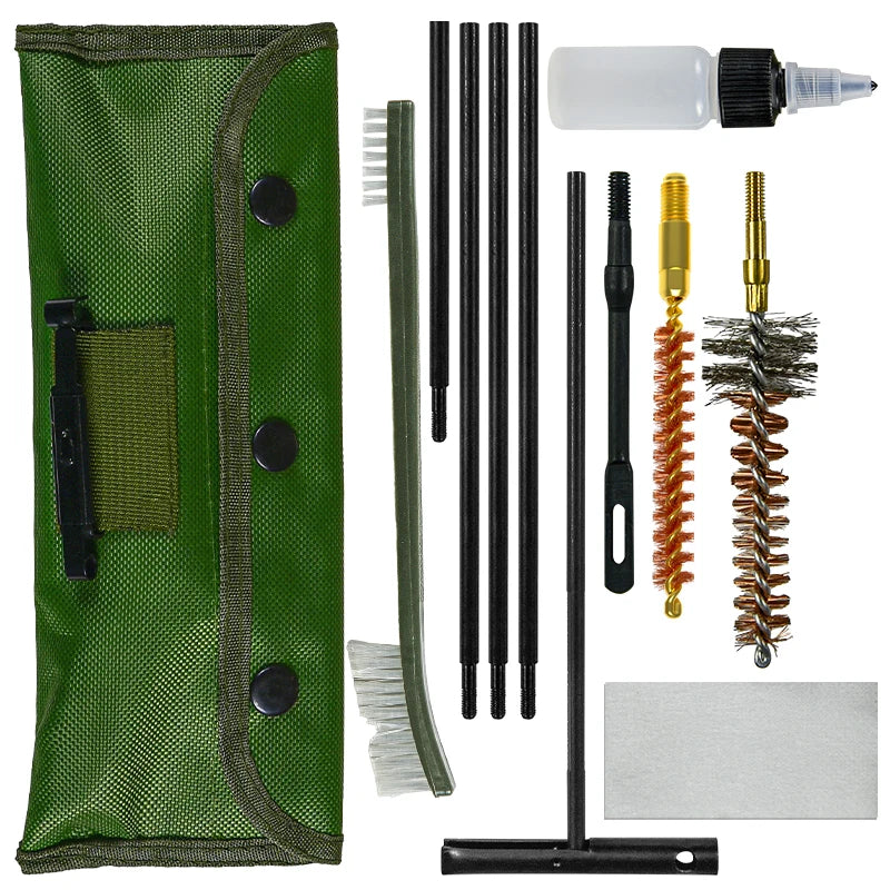 Gun Cleaning Kit Set Cleaning Rod Nylon Brush Cleaner Gun Clean Tools