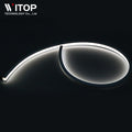 Waterproof Flat Silicone Tube Top View Lighting Flexible 12V 24V Led Neon Lights