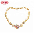 Cheap Saudi Women 18K Gold Filled Jewelry Hawaiian Bangle Bracelet Charms in Guangzhou