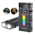 Boruit EV20 High Power Rechargeable 365nm UV Clip Edc Multifunctional Mini Flashlight Keychain Led Mini Torch Light Torch