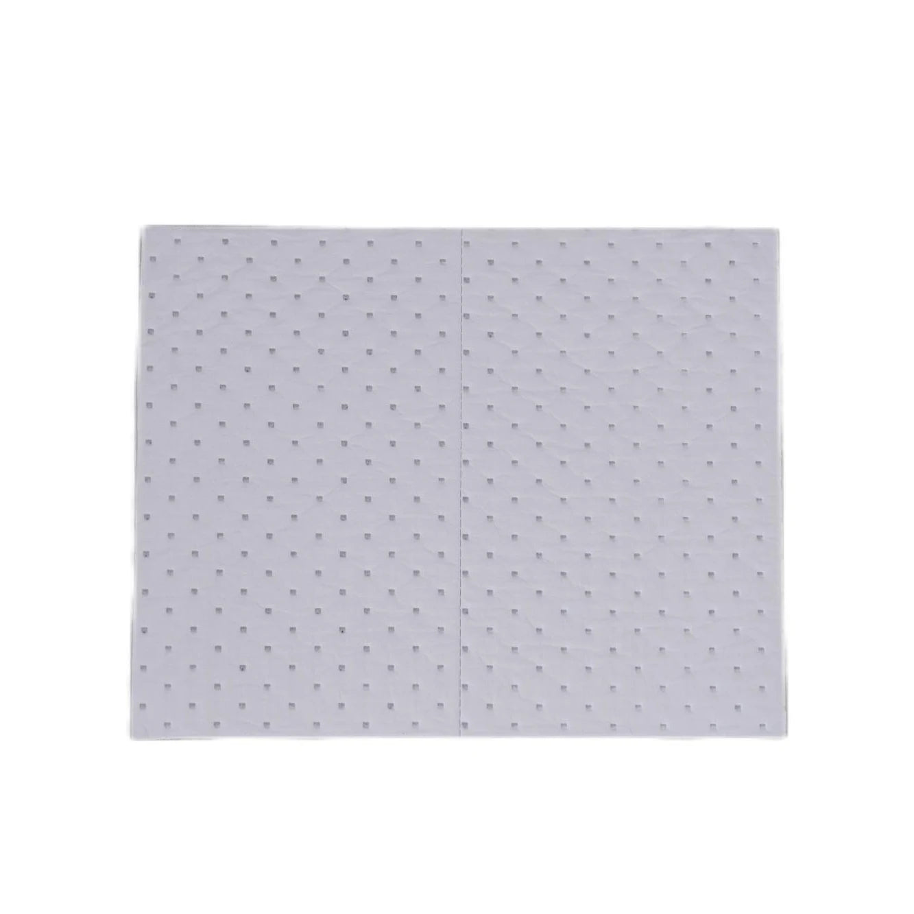 Oilspillpro OOA-M0400 15*19 100pp White Oil Hydrophobic Sorbent Mat Oil Absorbent Pads Industrial Oil Absorbing Pad Marine Beach